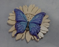 Dave Wesolowicz - Butterfly on Sunflower